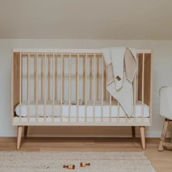 Lit bébé évolutif Cocoon Natural Oak (140 x 70 cm)