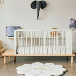 Lit bébé évolutif Evobed écru naturel (70 x 140 cm)