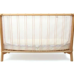Lit bébé évolutif Kimi Mousse V2 Bois de rose (60 x 120 cm)