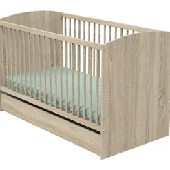 Lit bébé évolutif Little big bed Acces bois (70 x 140 cm)