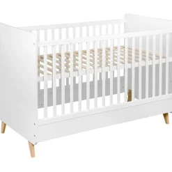 Lit bébé évolutif Loft White (140 x 70 cm)