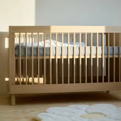 Lit bébé évolutif Nordica Naturel (70 x 140 cm)