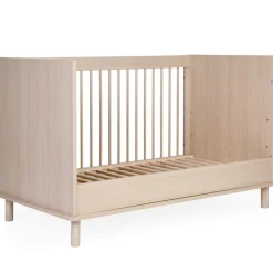 Lit bébé évolutif Nordica Naturel (70 x 140 cm)