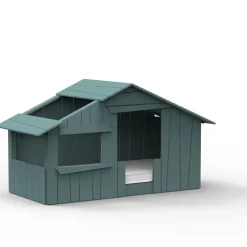 Lit cabane Montessori coloris au choix (90 x 190 cm)