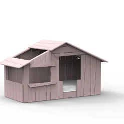 Lit cabane Montessori coloris au choix (90 x 190 cm)