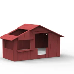Lit cabane Montessori coloris au choix (90 x 190 cm)