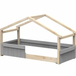 Lit cabane Star Light 2 finition laquée (coloris au choix)