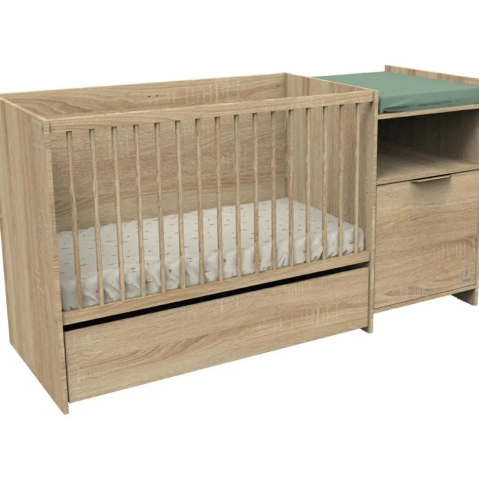 Lit combiné évolutif Azur (60 x 120 cm)