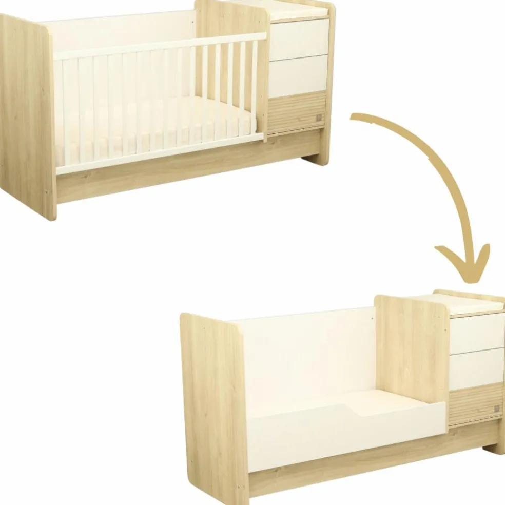 Lit combiné évolutif Paloma (70 x 140 cm)