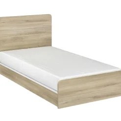 Lit compact évolutif Sacha chêne du bocage sans tiroir (70 x 140 cm)