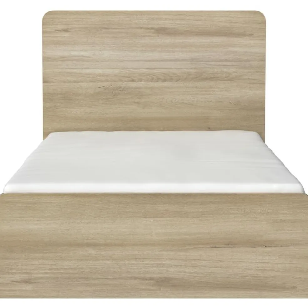 Lit compact évolutif Sacha chêne du bocage sans tiroir (70 x 140 cm)
