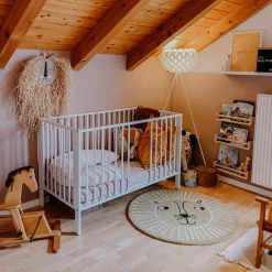 Lit d'appoint pliable Jori White (120 x 60 cm)