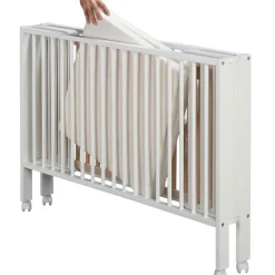 Lit d'appoint pliable Jori White (120 x 60 cm)