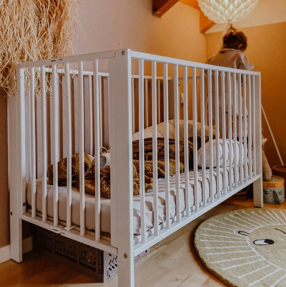 Lit d'appoint pliable Jori White (120 x 60 cm)