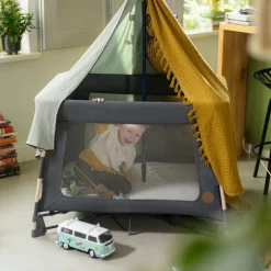 Lit de voyage 3 en 1 Swift Graphite Eco