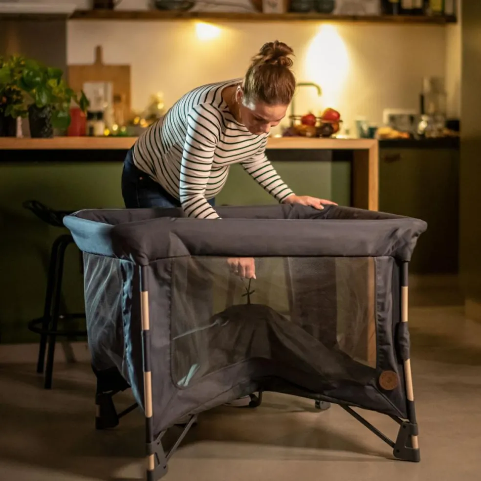 Lit de voyage 3 en 1 Swift Graphite Eco