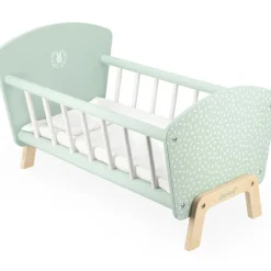 Lit en bois Zen pour poupée