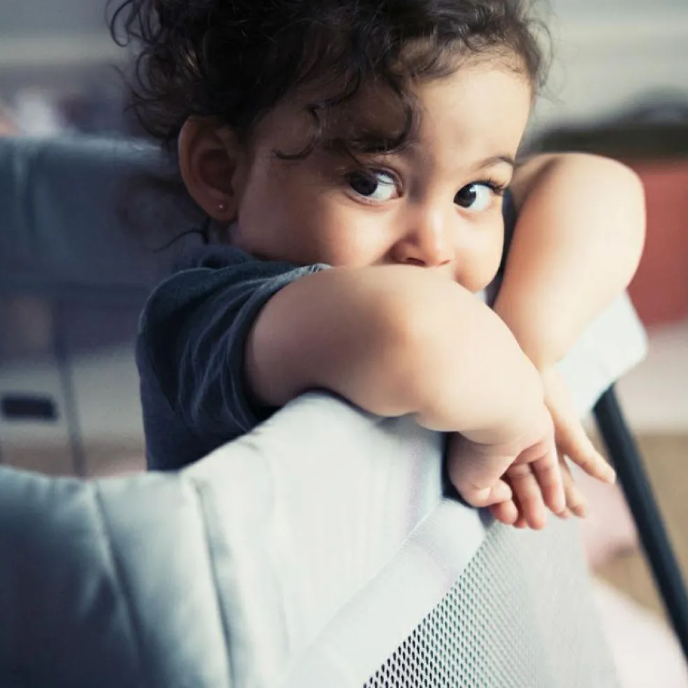 Lit parapluie Light gris