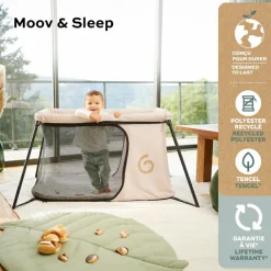 Lit parapluie Moov & Sleep Sable
