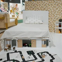 Lit stable 2 côtés finition laquée (coloris au choix)