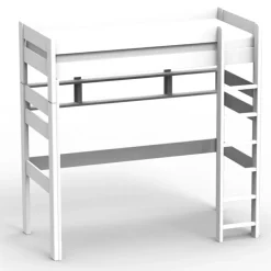 Lit surélevé évolutif Dominique coloris au choix (90 x 200 cm)