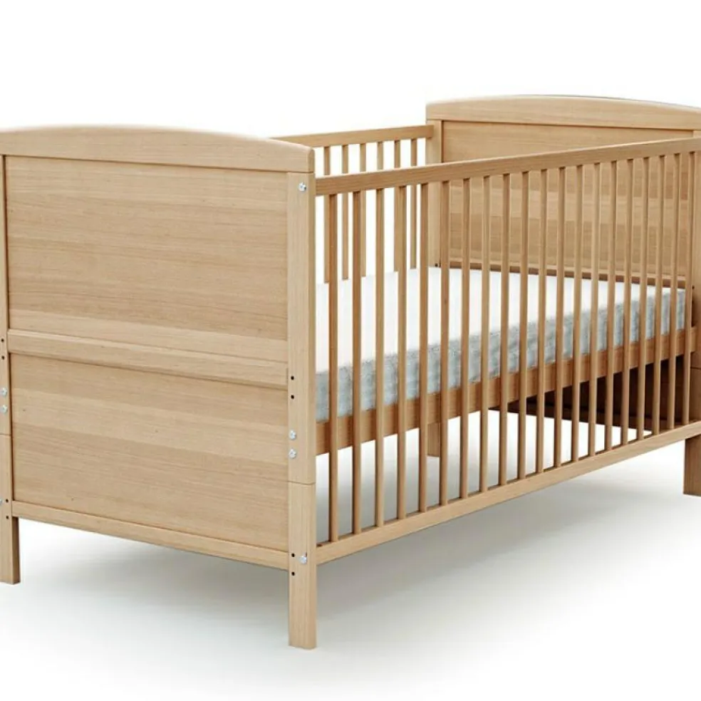 Lit évolutif en bois de hêtre verni Essentiel (70 x 140 cm)