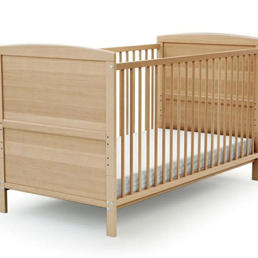 Lit évolutif en bois de hêtre verni Essentiel (70 x 140 cm)
