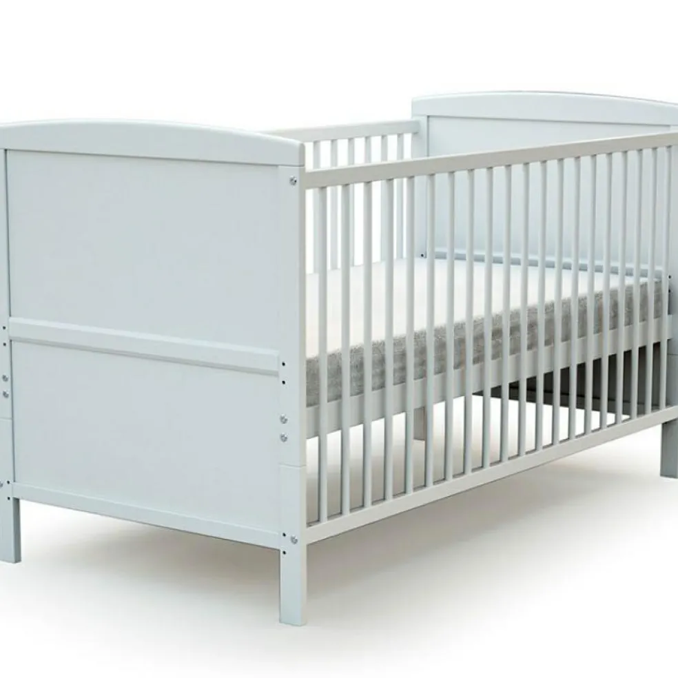 Lit évolutif en bois de hêtre Essentiel blanc (70 x 140 cm)