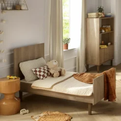 Lit évolutif Little Big Bed Mokka (70 x 140 cm)