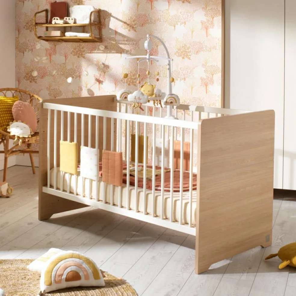 Lit évolutif Little big bed Vanille (70 x 140 cm)