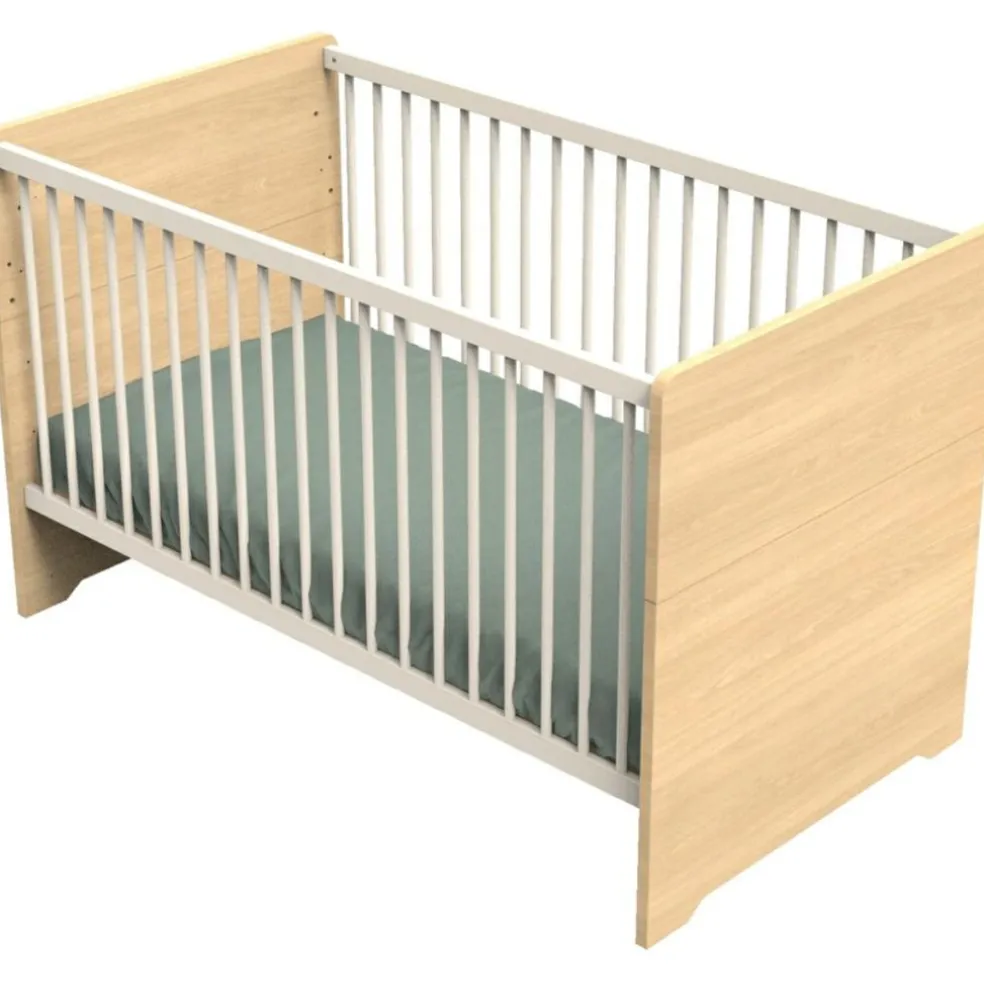 Lit évolutif Little big bed Vanille (70 x 140 cm)