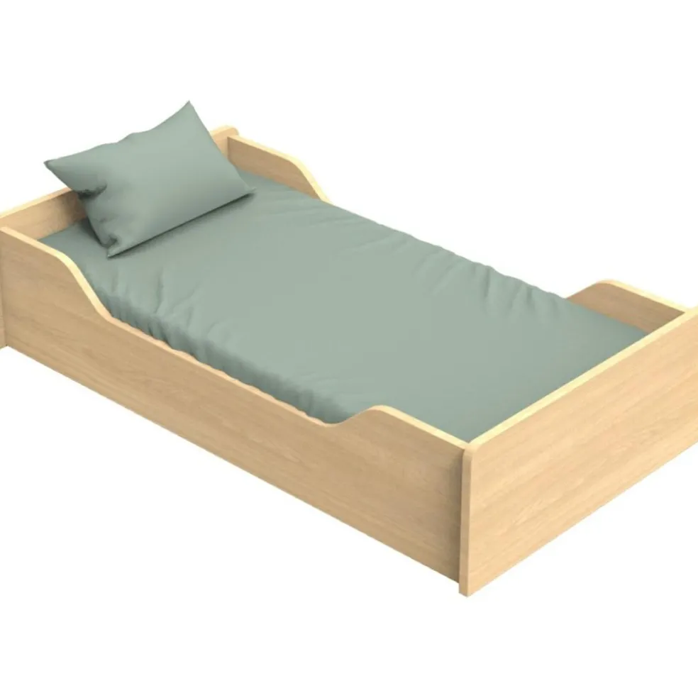 Lit évolutif Little big bed Vanille (70 x 140 cm)
