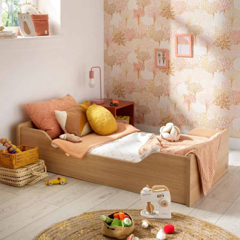 Lit évolutif Little big bed Vanille (70 x 140 cm)