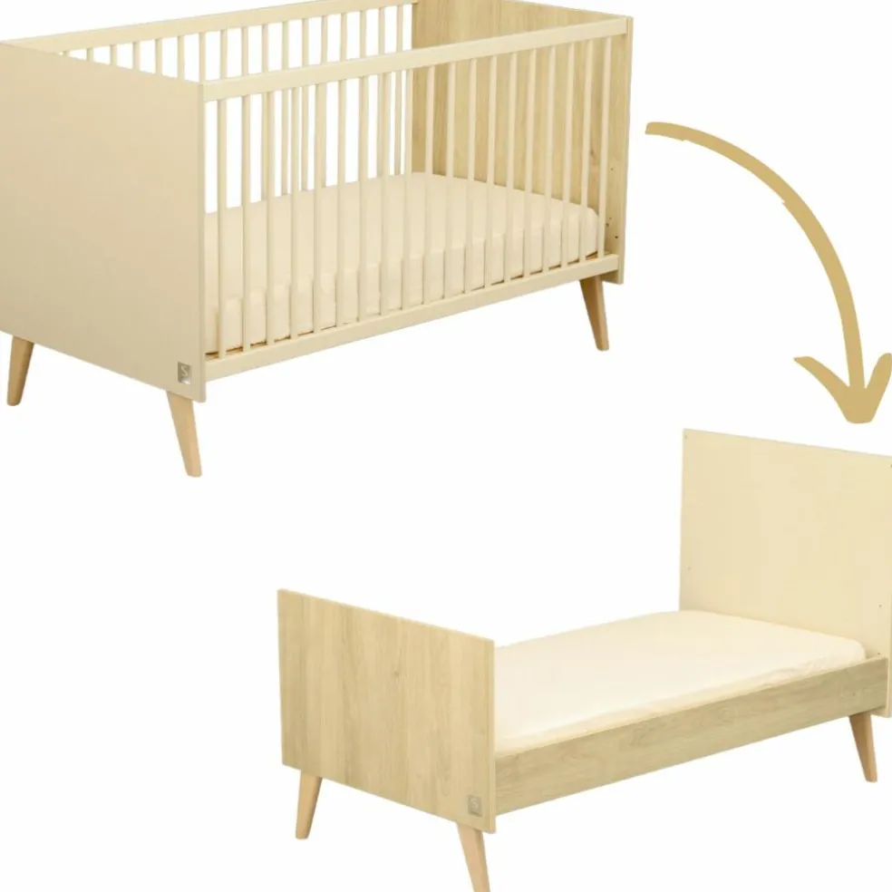 Lit évolutif Little Big Bed Mélinée (70 x 140 cm)