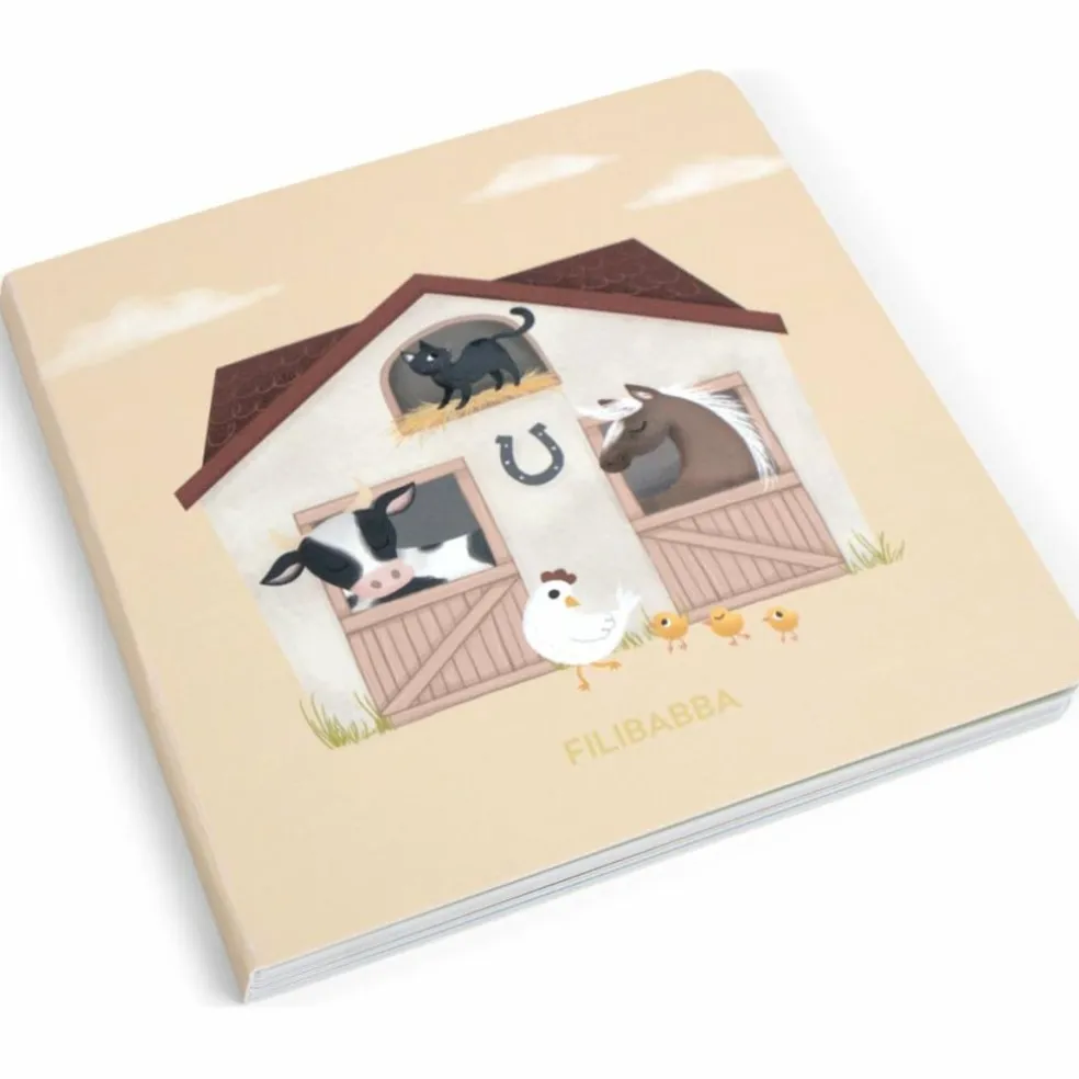 Livre bébé A la ferme