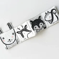 Livre bébé en tissu accordéon Forêt