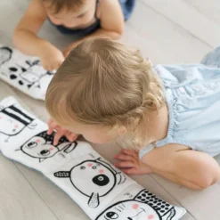 Livre bébé en tissu accordéon Forêt