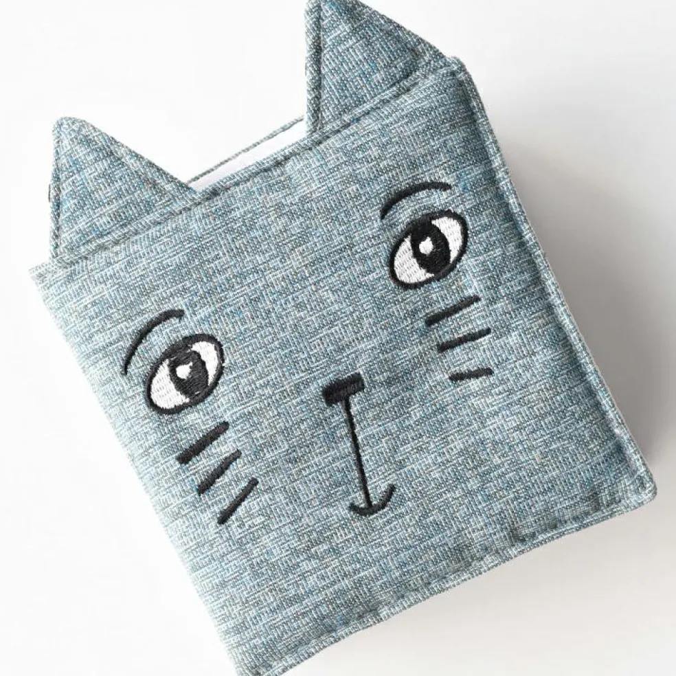 Livre bébé en tissu accordéon Jardin