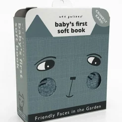 Livre bébé en tissu accordéon Jardin