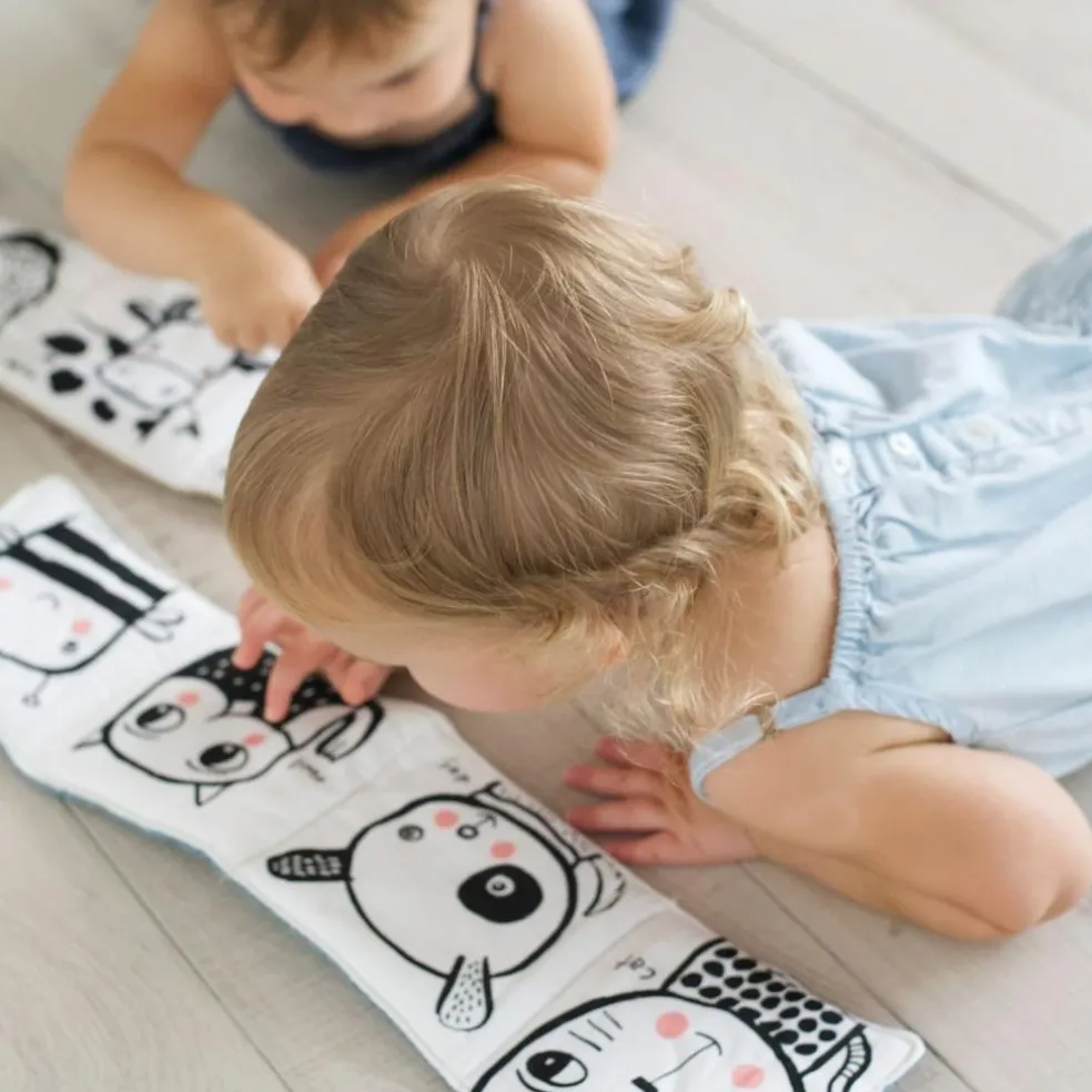 Livre bébé en tissu accordéon Forêt - Reconditionné