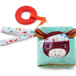 Livre bébé en tissu imagier La Ferme