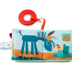 Livre bébé en tissu imagier La Ferme