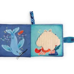 Livre bébé en tissu Les aventures de Paulie