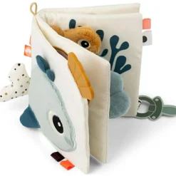 Livre bébé en tissu poissons Sea friends