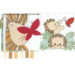Livre bébé Le lionceau curieux