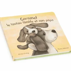 Livre Caramel le toutou timide et son papa