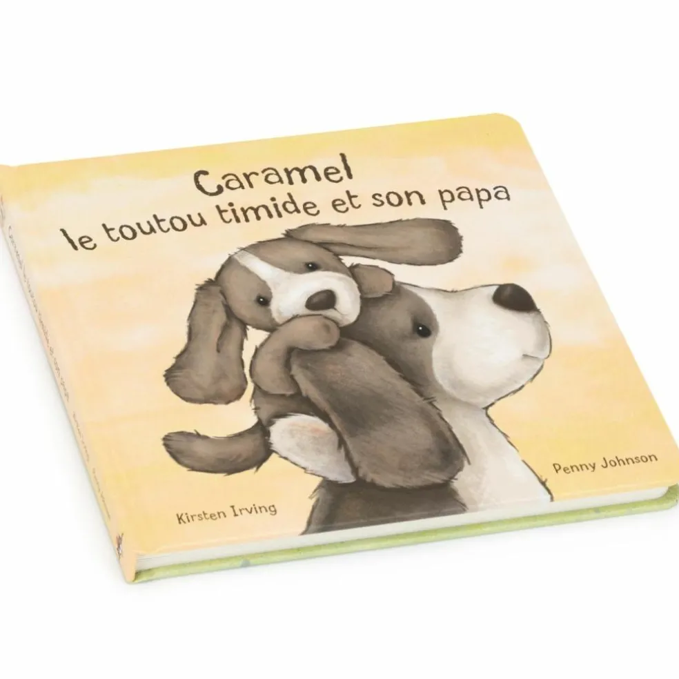 Livre Caramel le toutou timide et son papa