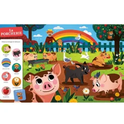 Livre Cherche et trouve des tout-petits - A la ferme