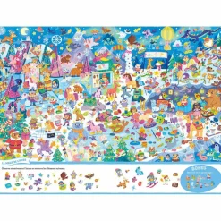 Livre Cherche et trouve géant Au royaume des licornes