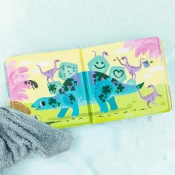 Livre de bain dinosaures